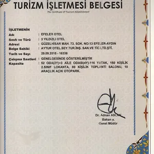 Hotel Efeler, Aydin